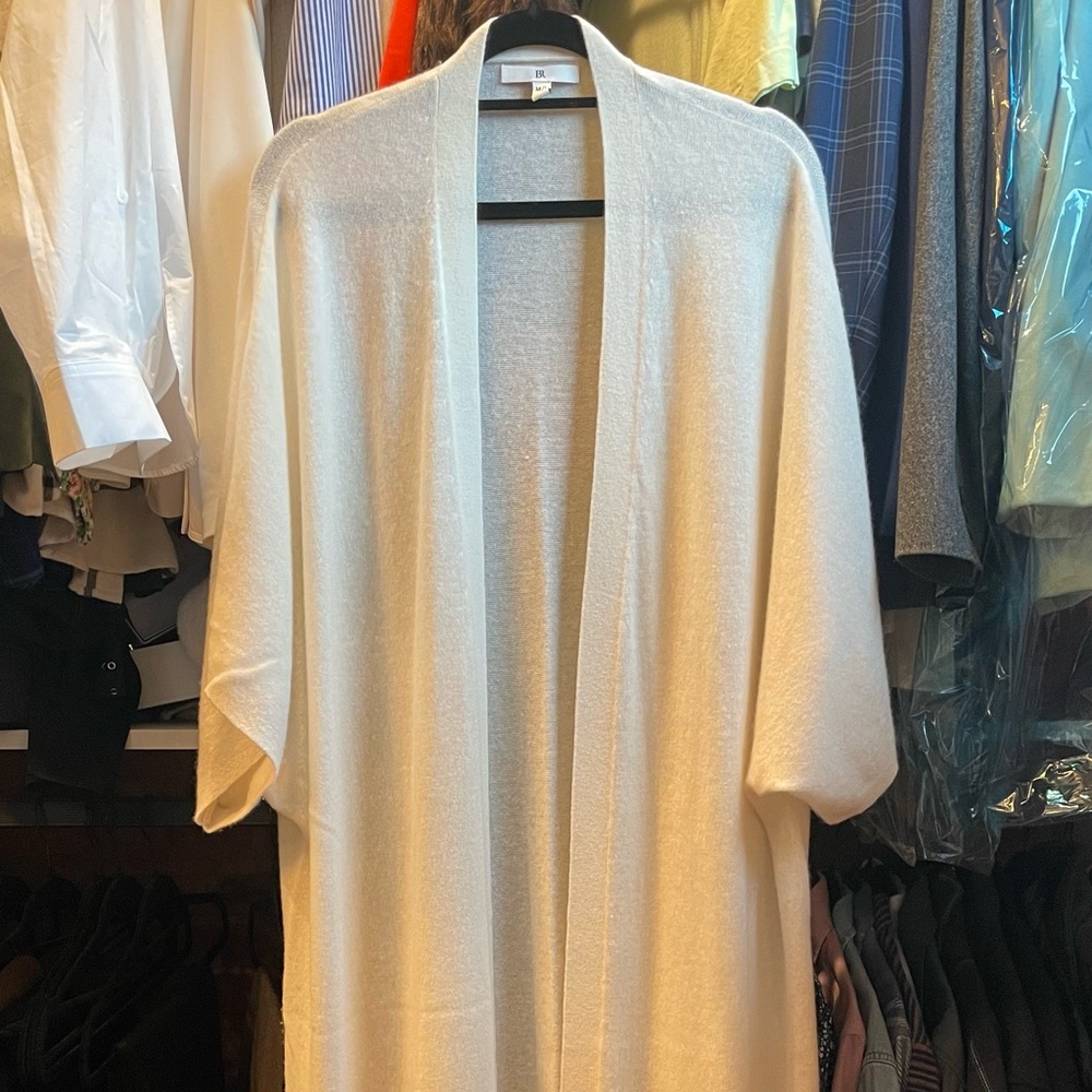 Banana RepublicCashmere-Linen Duster Cardigan